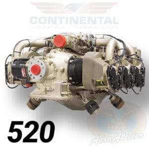 Continental IO-520 engine overhauled by Aero Atelier