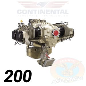 O-200 engine from Continental overhauled by Aero Atelier