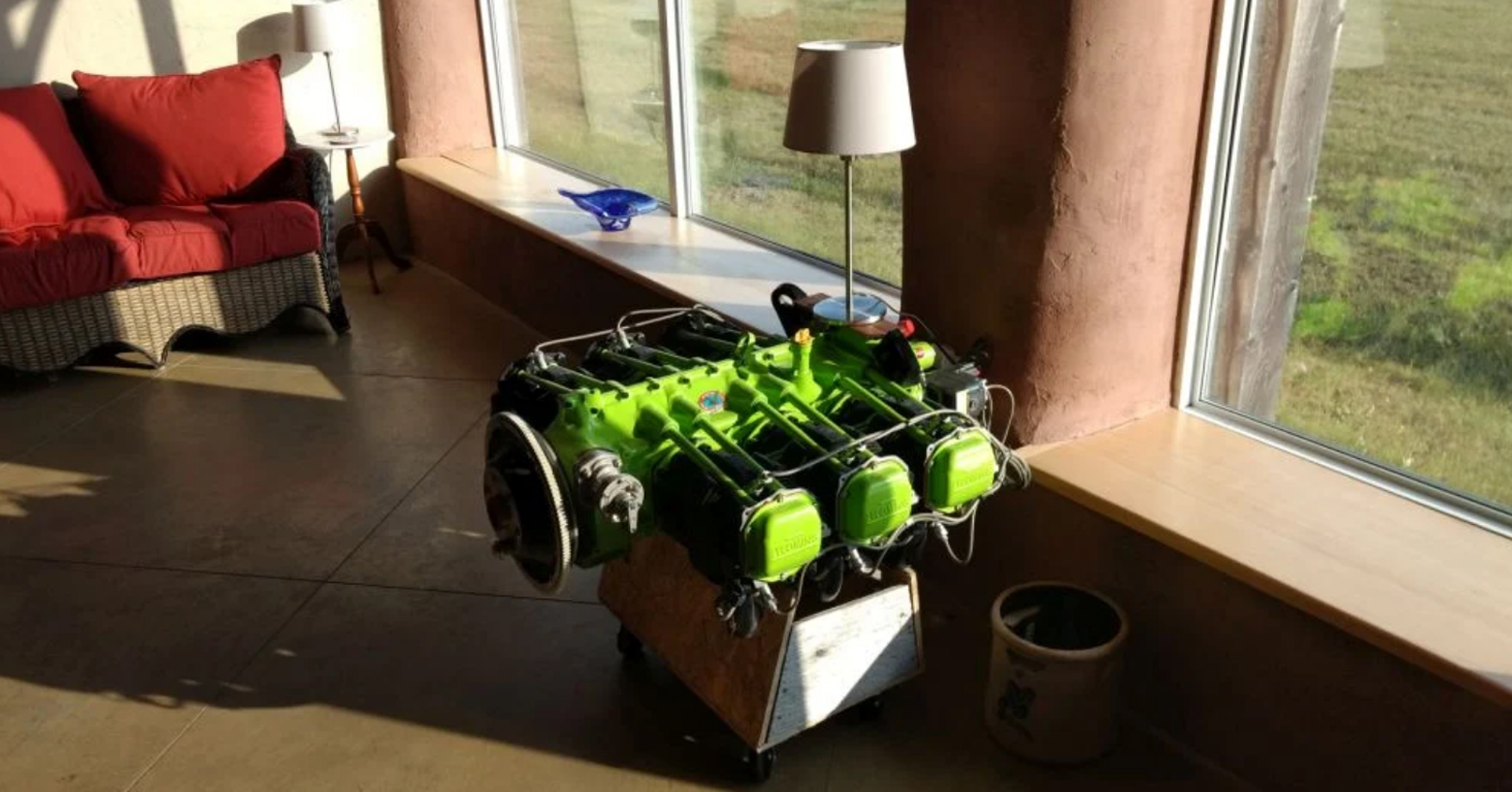 I was way too optimistic on my build, so this engine was a lamp stand in my living room for almost 4 years. Now that I’ve finally flown it, the performance is flawless. Very smooth and strong.
